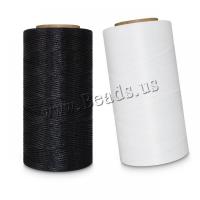 Polyester Cord, with Wax, DIY & different size for choice, more colors for choice, Sold By Spool