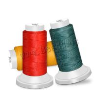 Voks Cord, voksledning, med Polyester, du kan DIY, flere farver til valg, Ca. 50m/Spool, Solgt af Spool