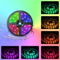 Plastic LED Light Strip, multi-colored, Sold By Set