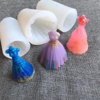 DIY Epoxy Mold Set Silicone Princess Wedding Dress Mold for Bakeware Sold By PC