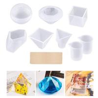 DIY Epoxy Mold Set Silicone for Measuring Cup & Sphere Ball & Diamond  Sold By Set