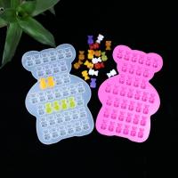 Silicone Epoxy Mold Set Bear for Baking Bear Sugar Craft DIY Cake Molds durable Sold By PC