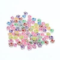Polymer Ton Perlen , Klaue, Zufällige Farbe, frei von Nickel, Blei & Kadmium, 11x9x5mm, 1000PCs/Tasche, verkauft von Tasche