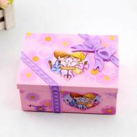 Multifunctional Jewelry Box, Plastic, Rectangle, printing, with mirror & different designs for choice, pink, 160x110x85mm, Sold By PC