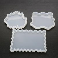 DIY Epoxy Mold Set Silicone for Irregular Coaster Mold durable 8mm Sold By PC
