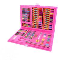 Plastic Painting Set, portable & for children, more colors for choice, 337x227x37mm, 10Boxes/Lot, Sold By Lot