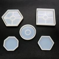 DIY Epoxy Mold Set, Silicone, Hexagon, durable, Sold By Set