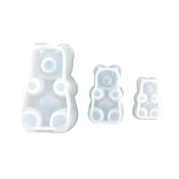 DIY Epoxy Mold Set, Silicone, Bear, plated, durable & different styles for choice, more colors for choice, Sold By PC