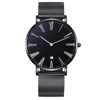 Men Wrist Watch, Tibetan Style, plated, waterproofless & for man, more colors for choice, nickel, lead & cadmium free, 40x10mm,20mm, Length:Approx 9.4 Inch, Sold By PC