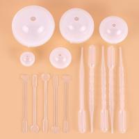 DIY Epoxy Mold Set Silicone Sphere Ball Mold with Dropper & Stirrer Bar durable Sold By Set