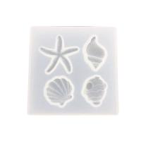 DIY Epoxy Mold Set, Silicone, Starfish, plated, durable, 87x87x13mm, Sold By PC