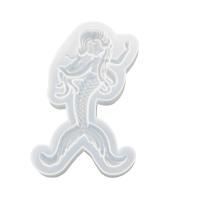 DIY Epoxy Mold Set, Silicone, Mermaid, plated, durable, 165x112x12mm, Sold By PC