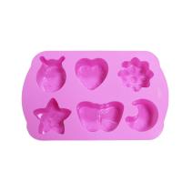 DIY Epoxy Mold Set Silicone Baking Mold for Handmade Cakes plated durable pink Sold By PC