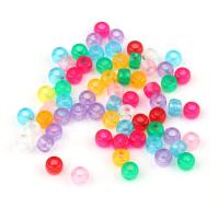 Akryl Ponny pärlor, fler färger för val, nickel, bly och kadmium gratis, 6x9mm, 500G/Bag, Säljs av Bag