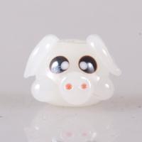 Animal Lampwork Beads, DIY, more colors for choice, 18.80x12.40mm, Sold By PC