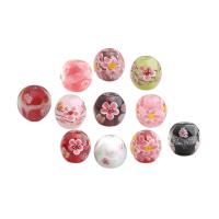 Inner Flower Lampwork Beads, DIY & different size for choice, more colors for choice, Sold By PC