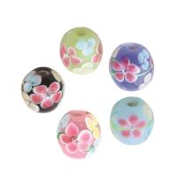 Inner Flower Lampwork Beads, DIY & different size for choice, more colors for choice, Sold By PC