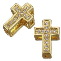 Cubic Zirconia Micro Pave Brass Pendant, plated, fashion jewelry & DIY & with cubic zirconia, nickel, lead & cadmium free, 8x12x5.50mm, Hole:Approx 1x2.5mm, 10PCs/Lot, Sold By Lot