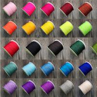 Fahion Cord Jewelry, Polyamide, fashion jewelry & DIY, more colors for choice, 0.80mm, 130m/Spool, Sold By Spool