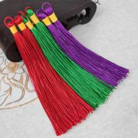 Decorative Tassel, Polyester, DIY, more colors for choice, 10mm, Sold By PC