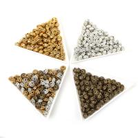 Perles intercalaires en alliage de zinc, Placage, DIY, plus de couleurs à choisir, protéger l'environnement, sans nickel, plomb et cadmium, 6x4mm, Trou:Environ 1.5mm, 50PC/sac, Vendu par sac