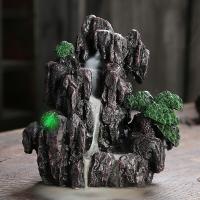Backflow Incense Burner, Resin, handmade, for home and office & durable, 175x110x190mm, Sold By PC