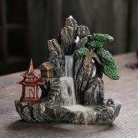 Backflow Incense Burner Resin handmade for home and office & durable Sold By PC