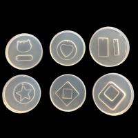 DIY Epoxy Mold Set Silicone for Jewelry Pendants plated durable Sold By PC