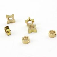 Brass Jewelry Beads, polished, DIY, more colors for choice, 7*3mmuff0c6*3mm, Sold By PC