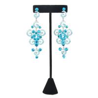 Iron Earring Display with Flocking Fabric durable Sold By PC