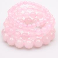 Gemstone Bracelets, Rose Quartz, Unisex & different size for choice, more colors for choice, Sold By Strand