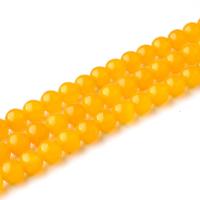Natürliche gelbe Achat Perlen, Gelber Achat, DIY & verschiedene Größen vorhanden, keine, verkauft per ca. 15 ZollInch Strang