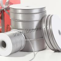 Polyester Ribbon, plated, durable & breathable & different size for choice, Sold By Spool
