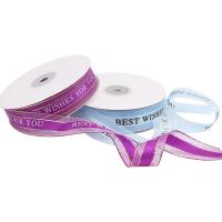 Polyester Ribbon plated durable & breathable 25mm Sold By Spool