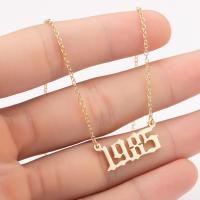 Stainless Steel Jewelry Necklace, 316L Stainless Steel, more colors for choice, 1/Bag, Sold By Bag