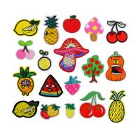 Sy -on Patch, Kände, fruktdesign & DIY & olika stilar för val, fler färger för val, 10PC/Lot, Säljs av Lot