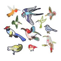 Sewing on Patch, Cloth, Bird, DIY & different styles for choice, more colors for choice, 10PCs/Lot, Sold By Lot