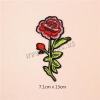 Sewing on Patch, Cloth, Rose, DIY & different styles for choice, more colors for choice, 10PCs/Lot, Sold By Lot