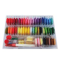 Plastic Sewing Set with Polyester and Cotton & DIY Sold By Box