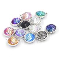 Stainless Steel Pendants with Resin DIY 16mm Sold By PC