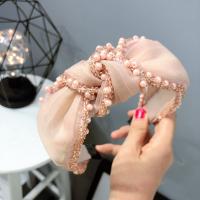 Hair Bands pearl Bowknot Korean style & for woman Sold By PC