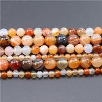 Natural Red Agate Beads, polished, DIY, Length:Approx 15.4 Inch, 2PCs/Bag, Sold By Bag