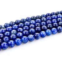 Perles en sodalite, Rond, poli, DIY & normes différentes pour le choix, bleu, Longueur Environ 15.4 pouce, 2Strandstoron/sac, Vendu par sac