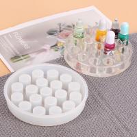 DIY Epoxy Mold Set Silicone Round for Lipstick Storage Box Mold plated durable clear 150mm Sold By PC