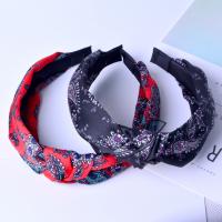 Hair Bands Cloth Flower handmade folk style & for woman Sold By PC
