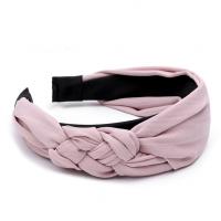 Hair Bands, Cloth, handmade, cross & Korean style & for woman, more colors for choice, Sold By PC