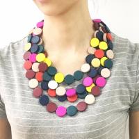 Mode uttalande halsband, Zink Alloy, plated, mode smycken & för kvinna, fler färger för val, nickel, bly och kadmium gratis, Säljs av Strand