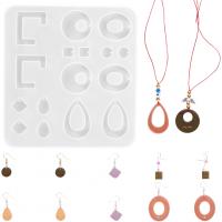 DIY Epoxy Mold Set Silicone Pendants Mold for Jewelry Set Making plated durable Sold By PC