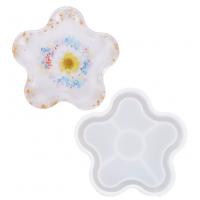DIY Epoxy Mold Set Silicone Flower for Coaster & Storage Box Mold plated durable Sold By PC