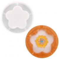 DIY Epoxy Mold Set Silicone Plum Blossom for Ashtray making plated durable Sold By PC